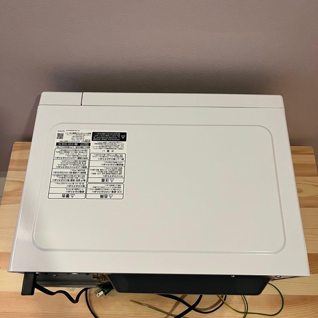 東芝 単機能レンジ フラット横開き 17L ホワイトER-M17Y（W）24年製