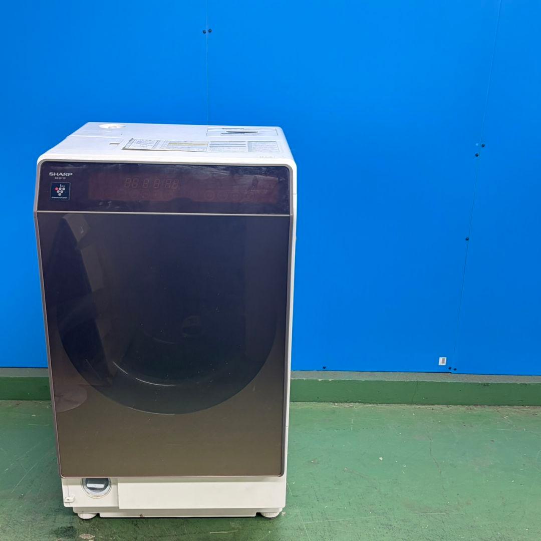 806 SHARP 洗濯機 ドラム式 乾燥機付 容量11キロ 乾燥6キロ 右開き