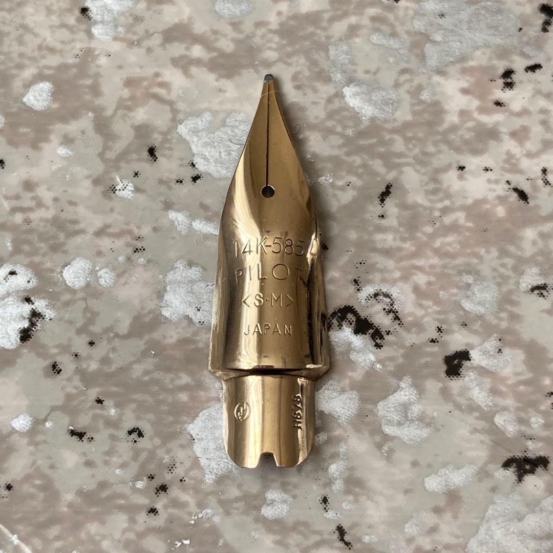 #322 オーバーホール済み 万年筆 パイロット PILOT Elabo 14k