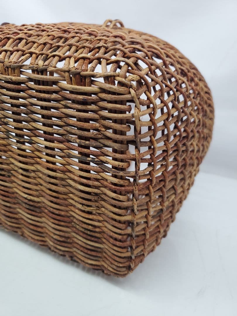 あけび かごバック　盛岡　光原社　籠　横33cm