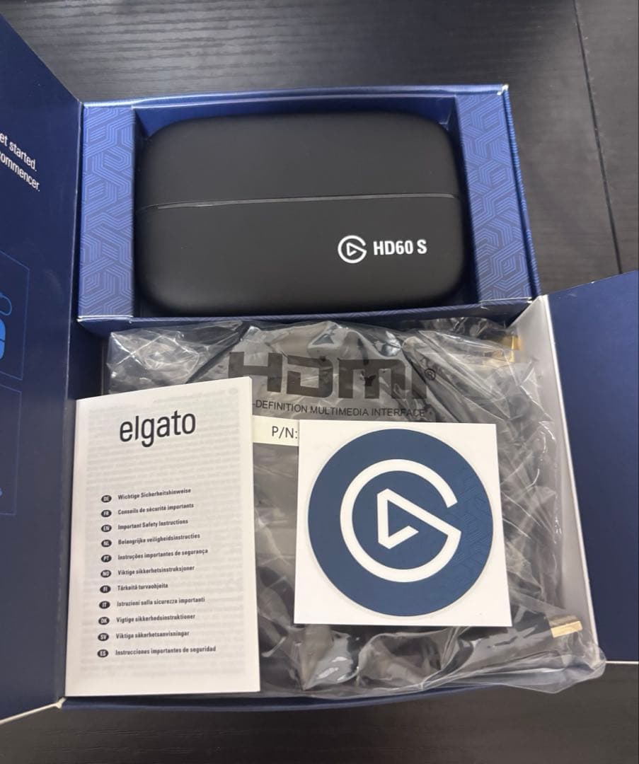 Elgato Game Capture HD60 S（外付けキャプチャーボード）