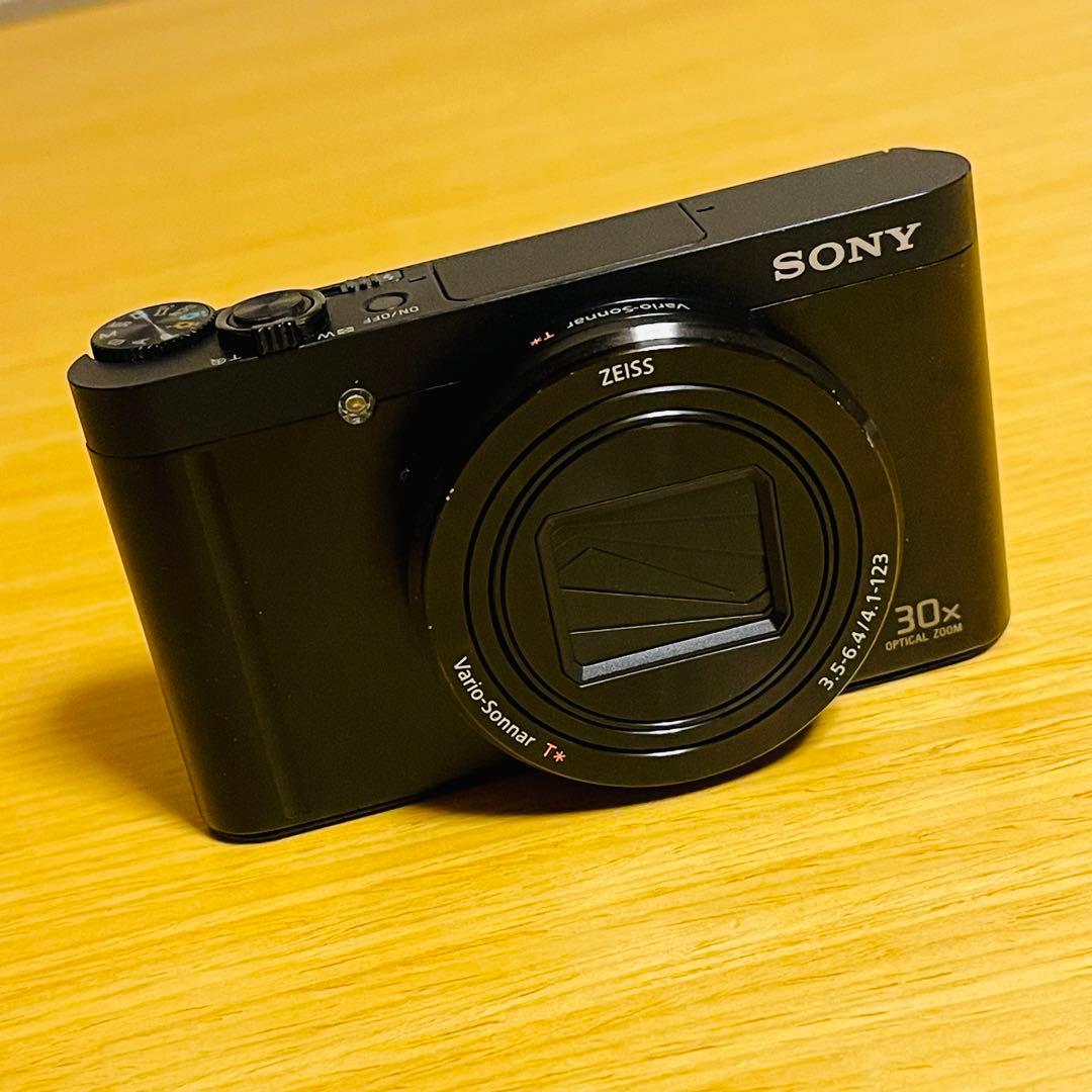 【良品】ソニー DSC-WX500 コンパクトデジタルカメラ ブラックWi-Fi