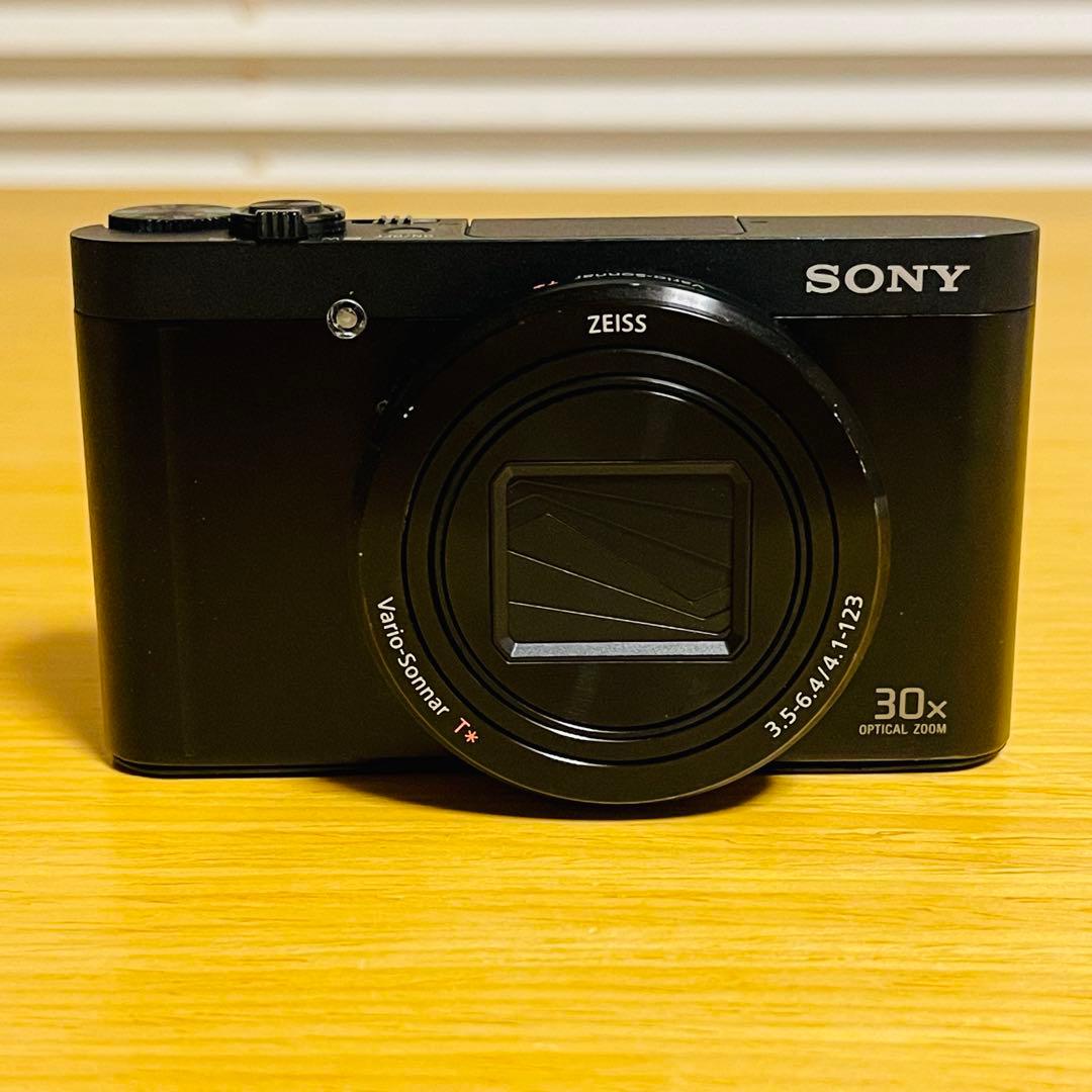 【良品】ソニー DSC-WX500 コンパクトデジタルカメラ ブラックWi-Fi