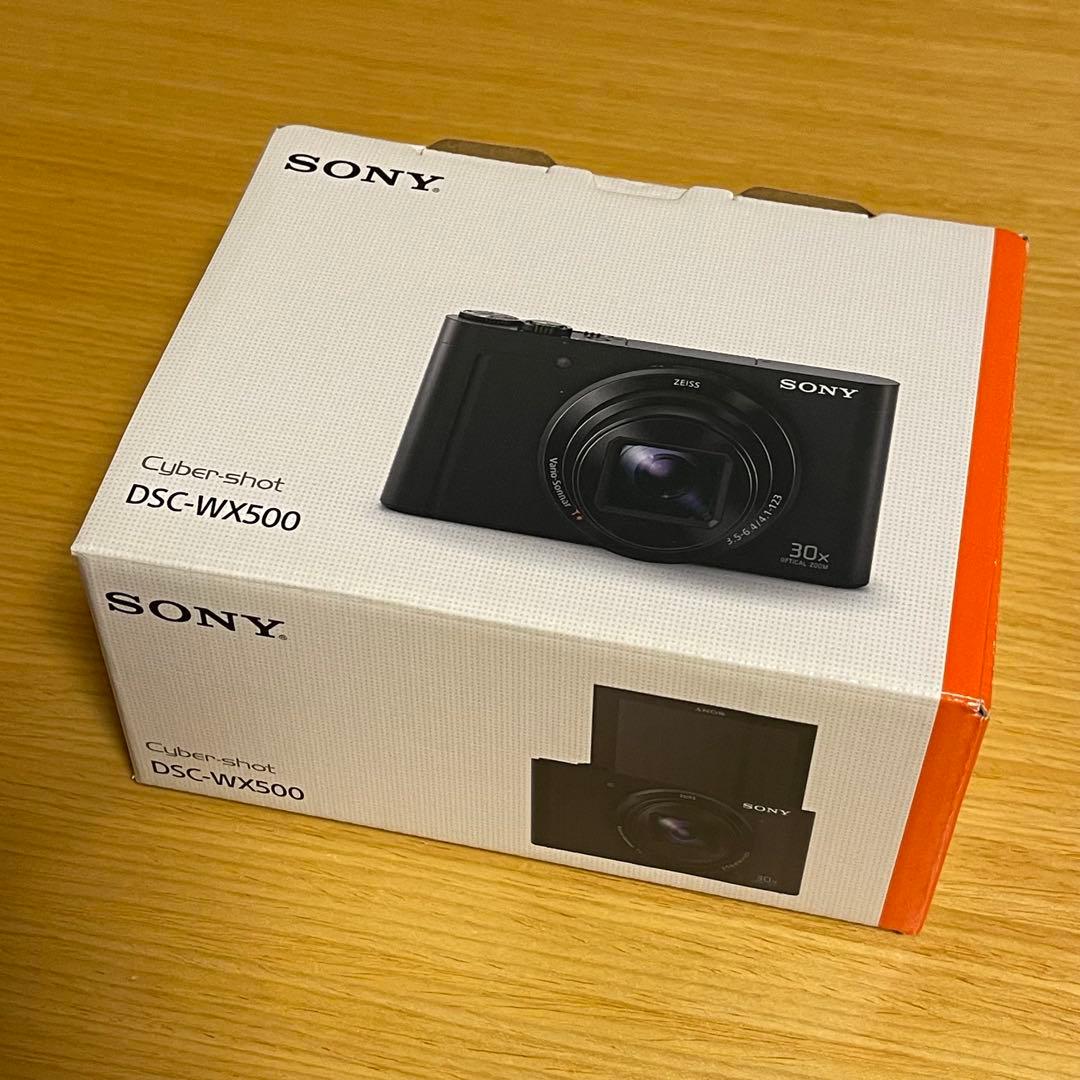 【良品】ソニー DSC-WX500 コンパクトデジタルカメラ ブラックWi-Fi