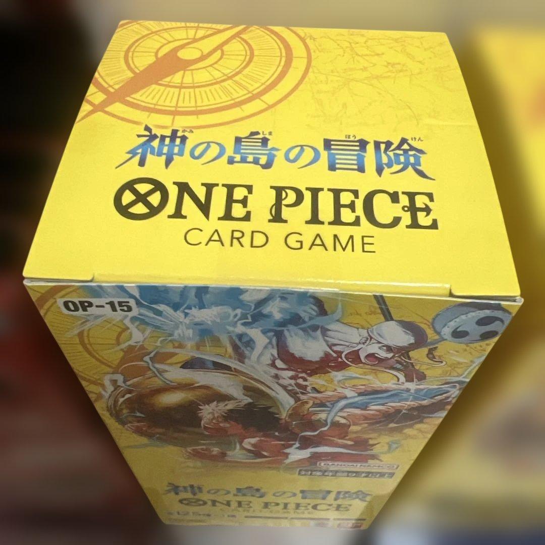 未開封 ワンピースカード BOX 8箱 テープ付き