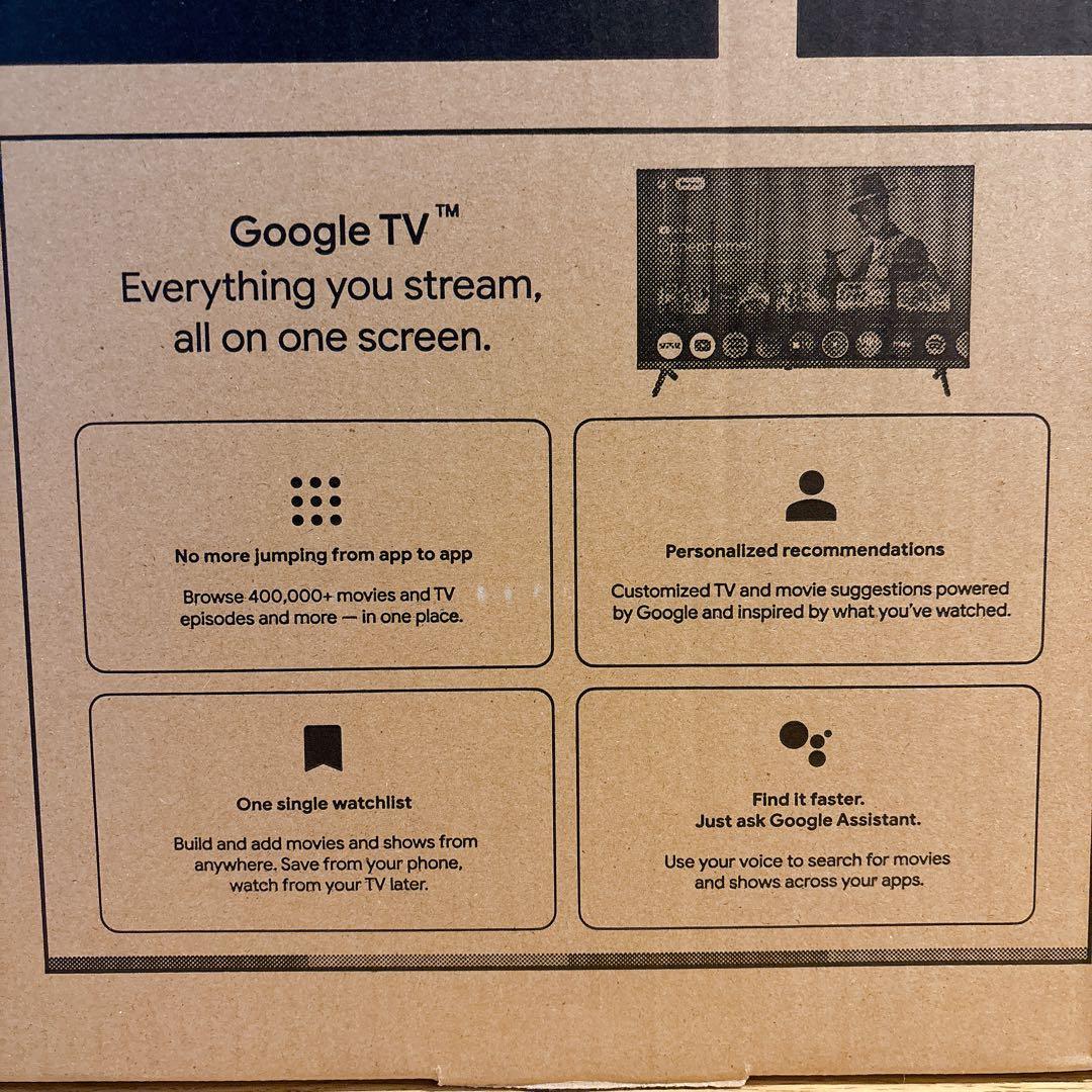 SKYWORTH スマートテレビ　32型　Google TV F32S21Q