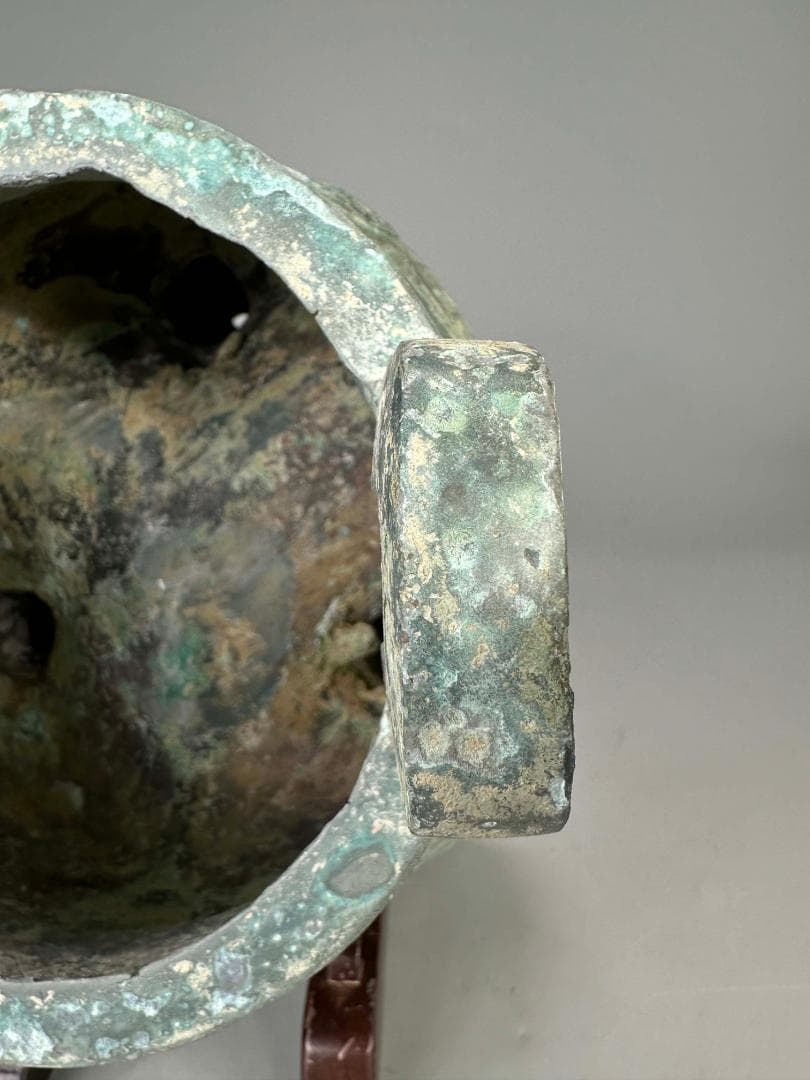 UA3-1中国美術　古銅製　青銅器　香炉　時代香炉　唐物　古物