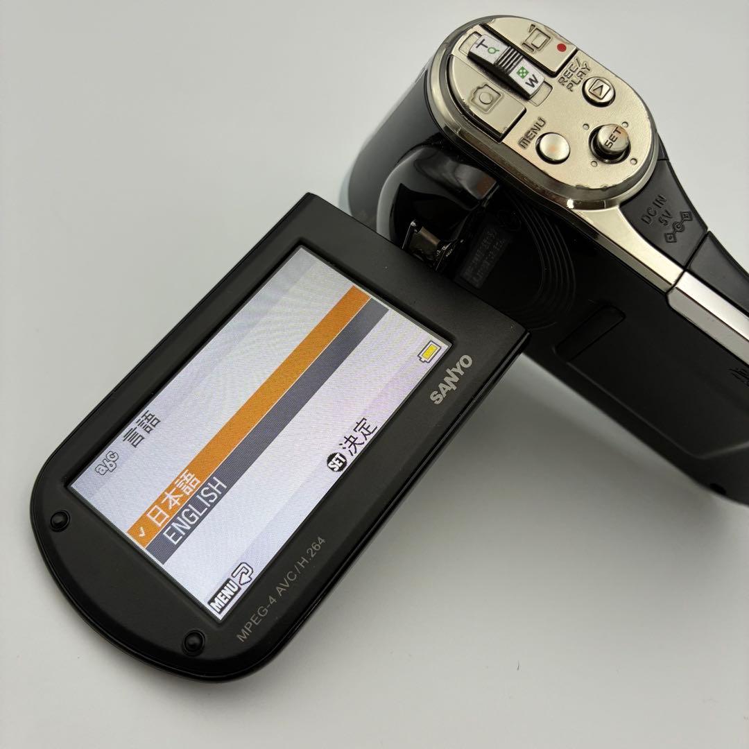 美品★ SANYO Xacti DMX-CG110 ブラック