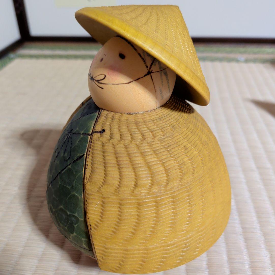 関口三作 創作こけし「幾山河」現代の名工 内閣総理大臣賞受賞 伝統工芸 銘有