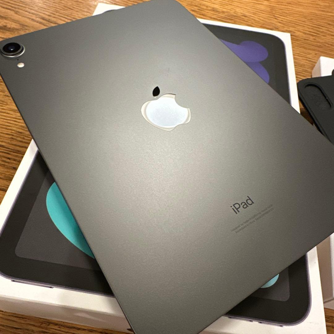 iPad mini(第６世代)スペースグレー + Smart Folioブラック
