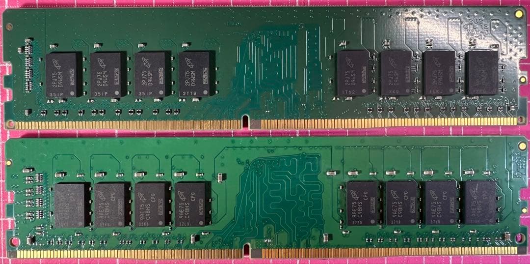 Crucial DDR4 32GB セット16GB 2400MHz x2DIMM