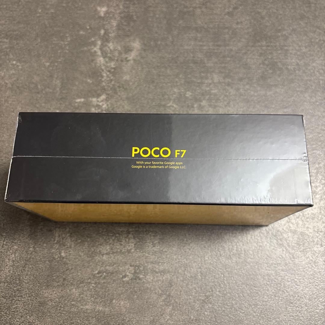 【未開封】Xiaomi POCO F7 12GB+256GB シルバー 日本語版