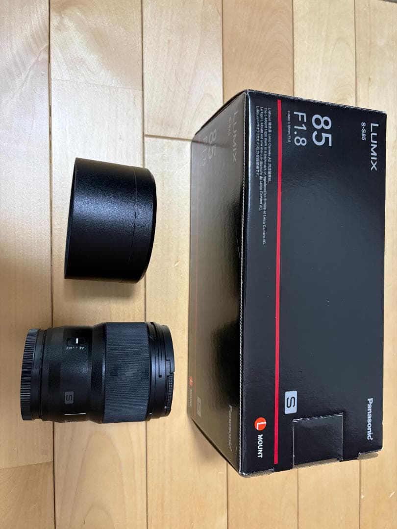 ★美品★【 Lマウント】LUMIX 85mm f/1.8 レンズ