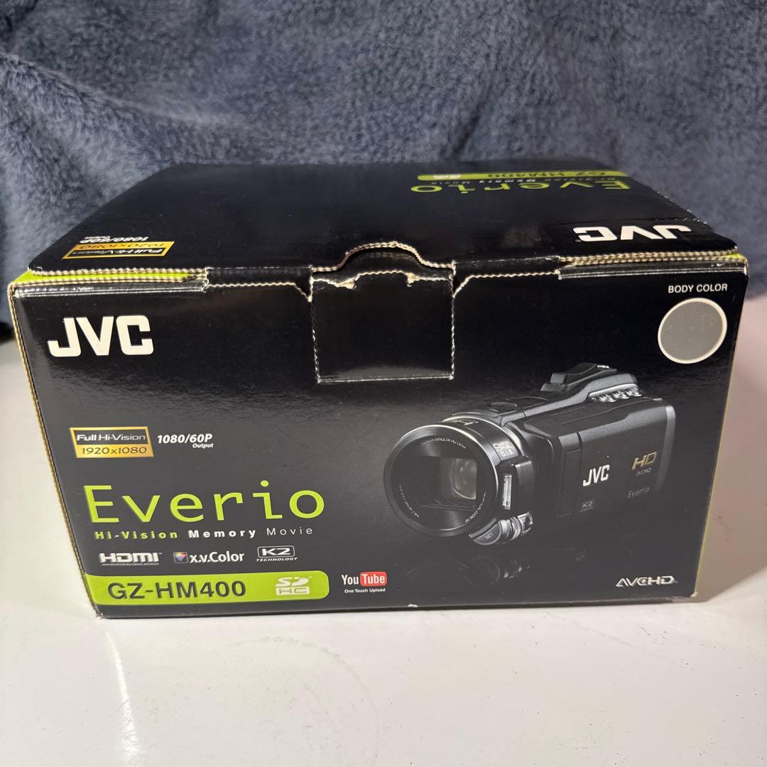 【極美品】JVC Everio GZ-HM400 ビデオカメラとバッグセット