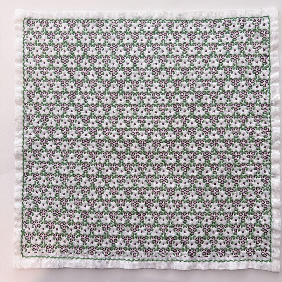 【専用】刺し子ふきん　完成品　4枚