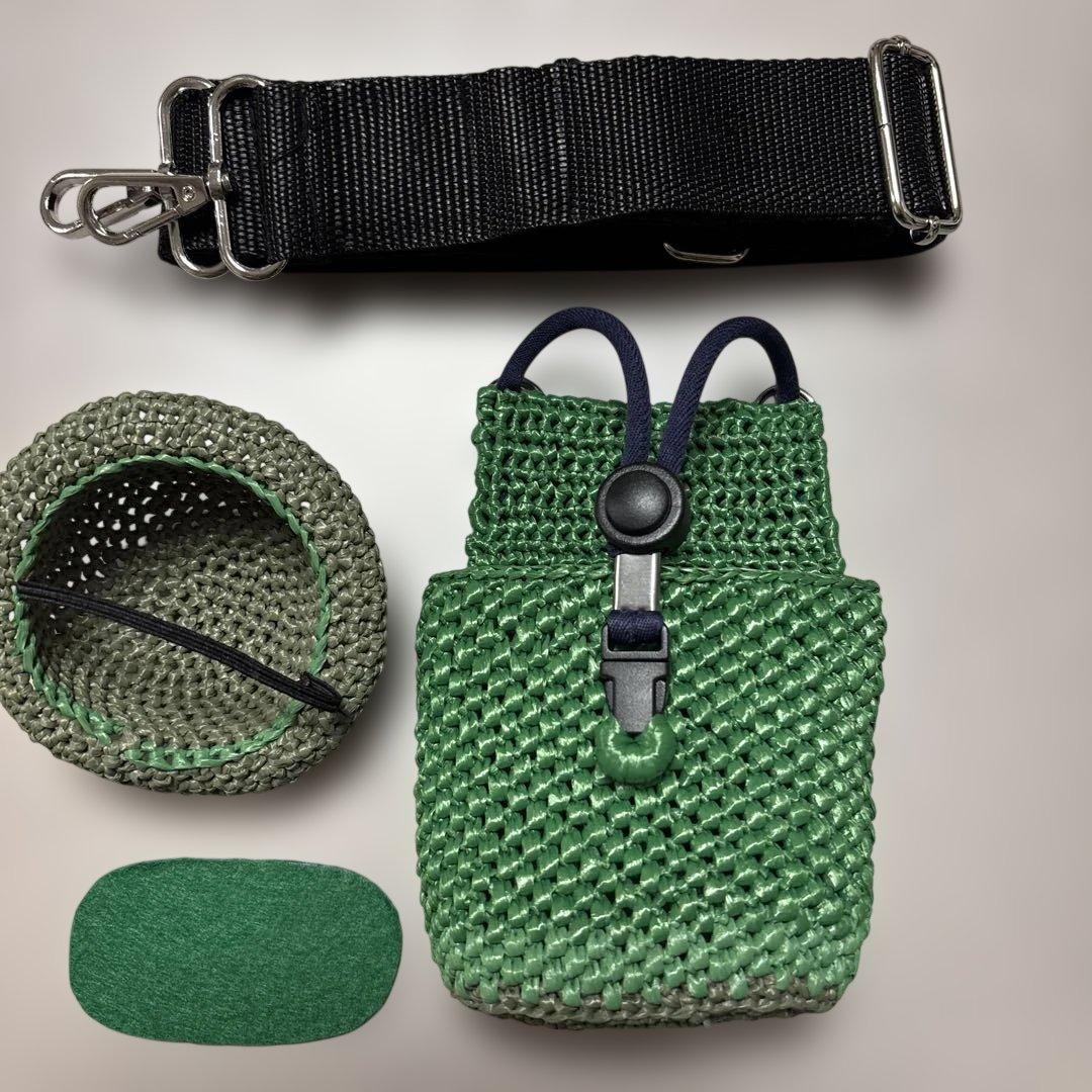 たちょ出品　ロボホンのキャリーポーチ２つと麦わら帽子２つ