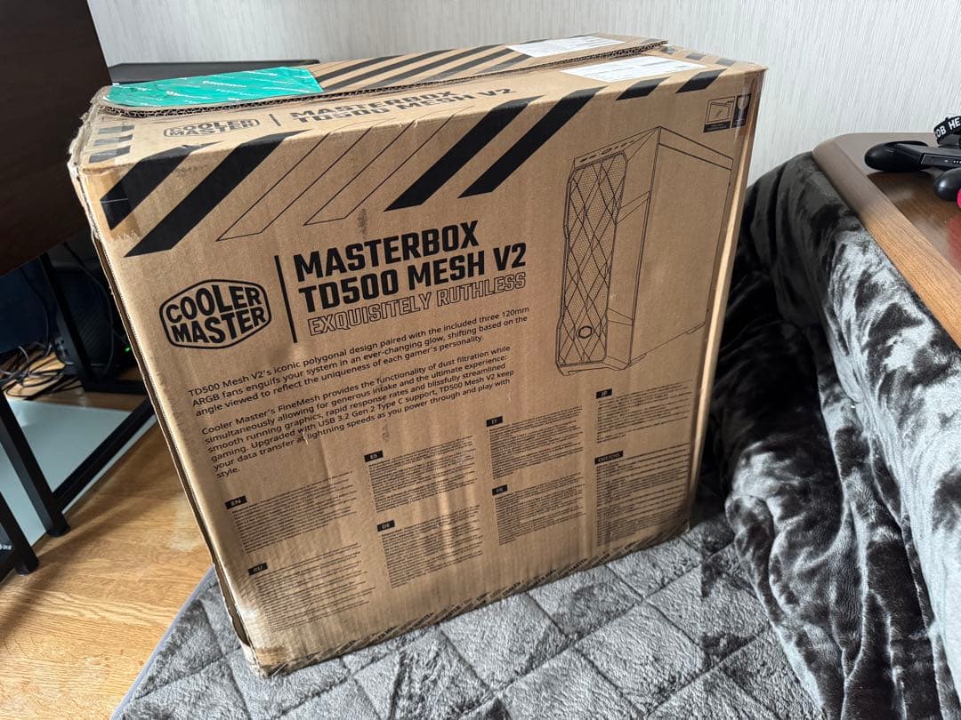 PCケース(自作PC用) COOLER MASTER MASTERBOX TD500 MESH V2
