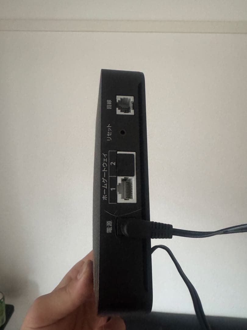 無線LANルーター ブラック