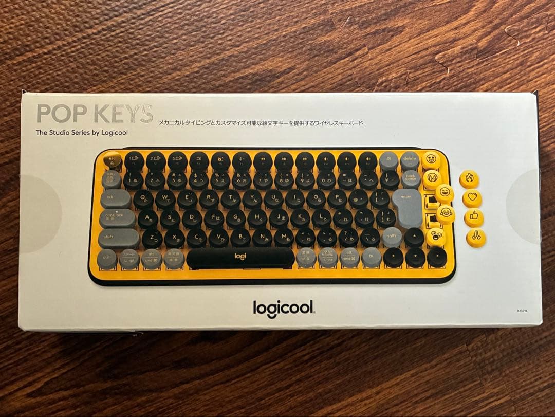 【ほぼ未使用】logicool POP KEYS メカニカルキーボード