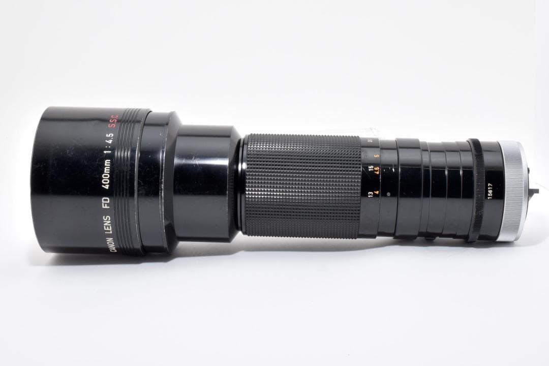 【迫力の400mm】 キャノン FD 400mm F4.5 S.S.C カメラ