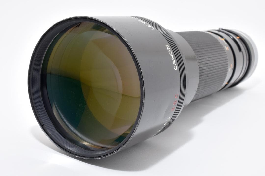 【迫力の400mm】 キャノン FD 400mm F4.5 S.S.C カメラ