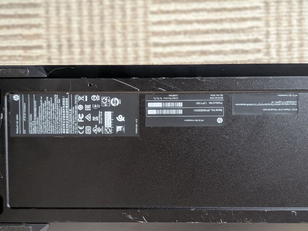 HP Z4 G4 ワークステーション NVIDIA P2000