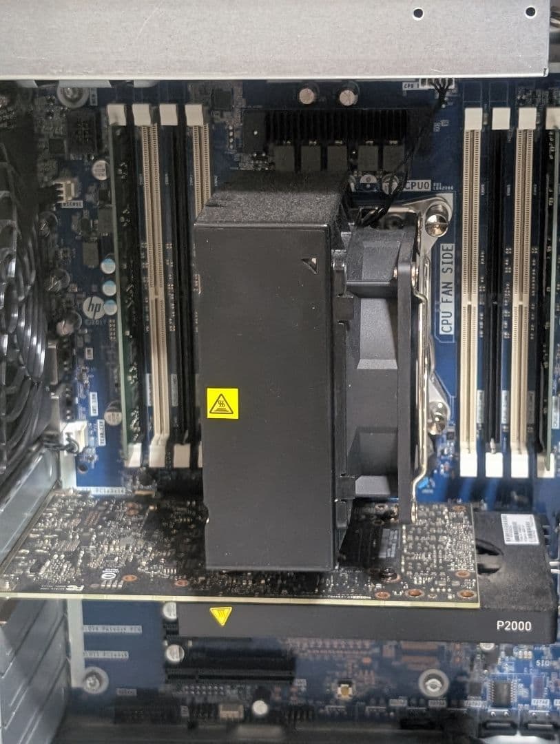 HP Z4 G4 ワークステーション NVIDIA P2000