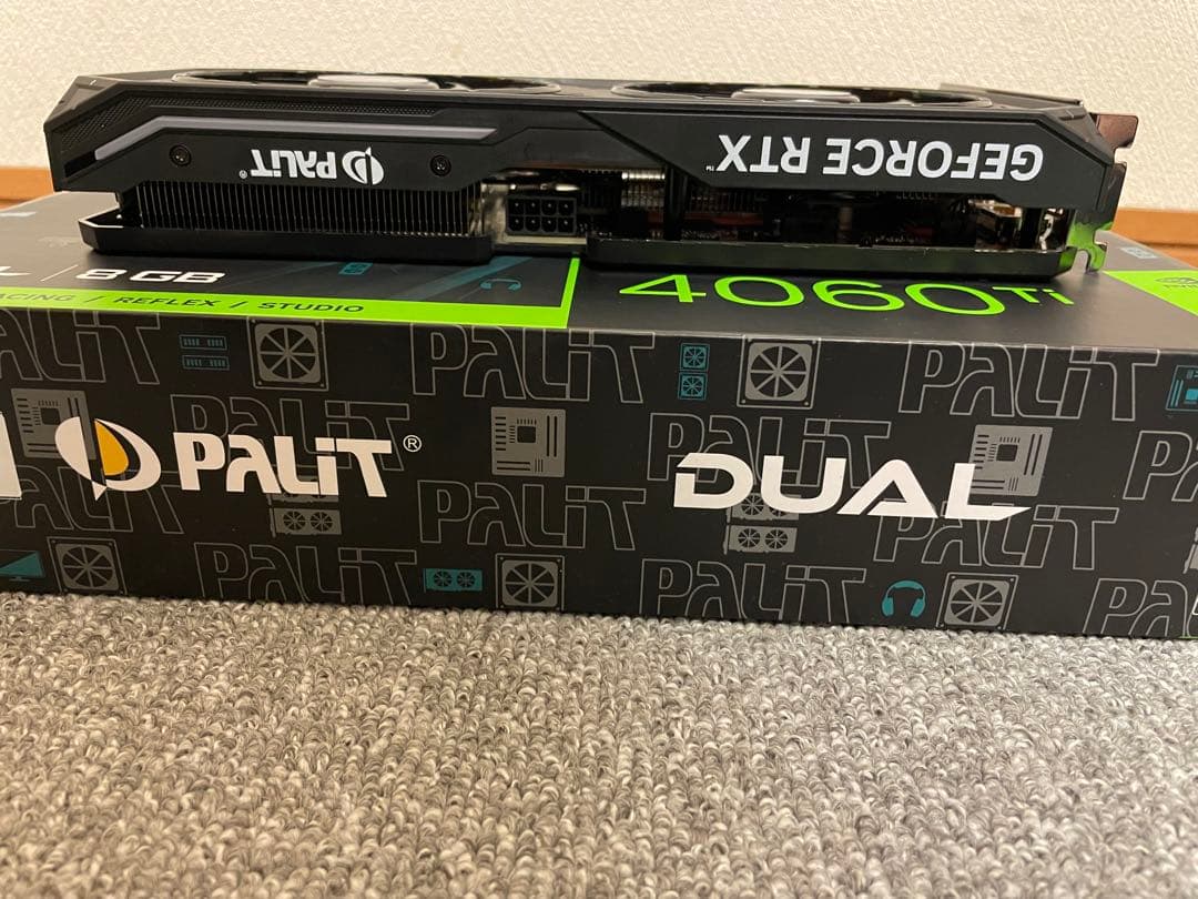 【値下げ】PALIT GeForce RTX 4060 Ti 8GB
