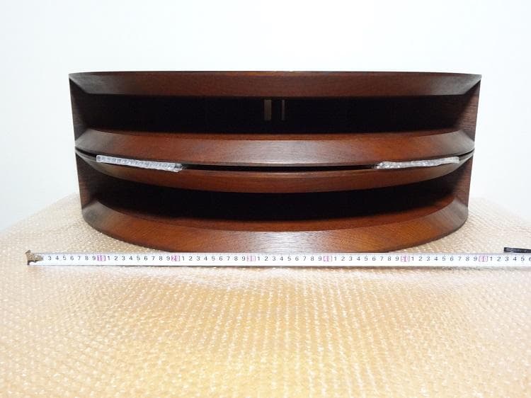 AKASAKAKOUGEI 赤坂工芸音研 木製ホーン ペア 美品 付属品付
