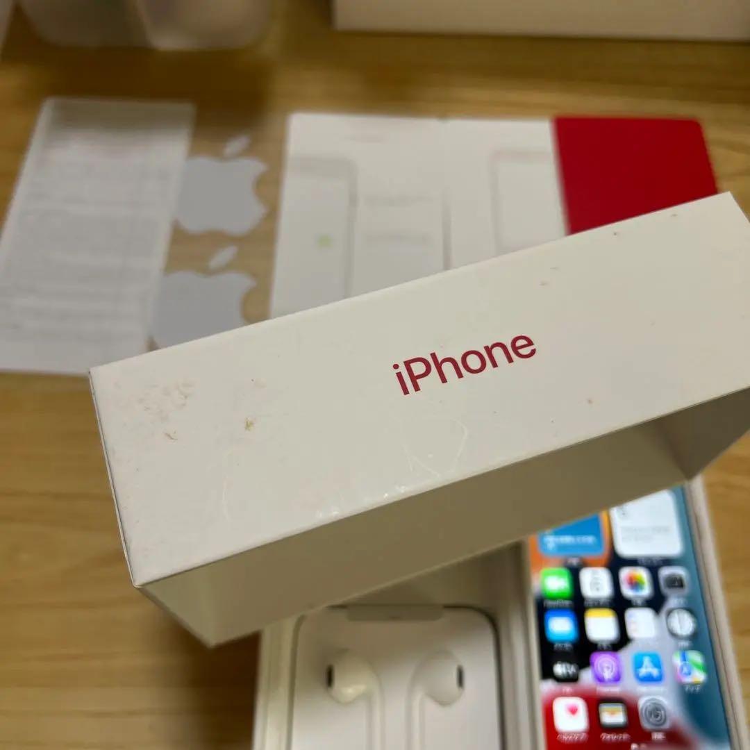 Apple iPhone7 128GB SIMフリー レッド 箱・付属品あり