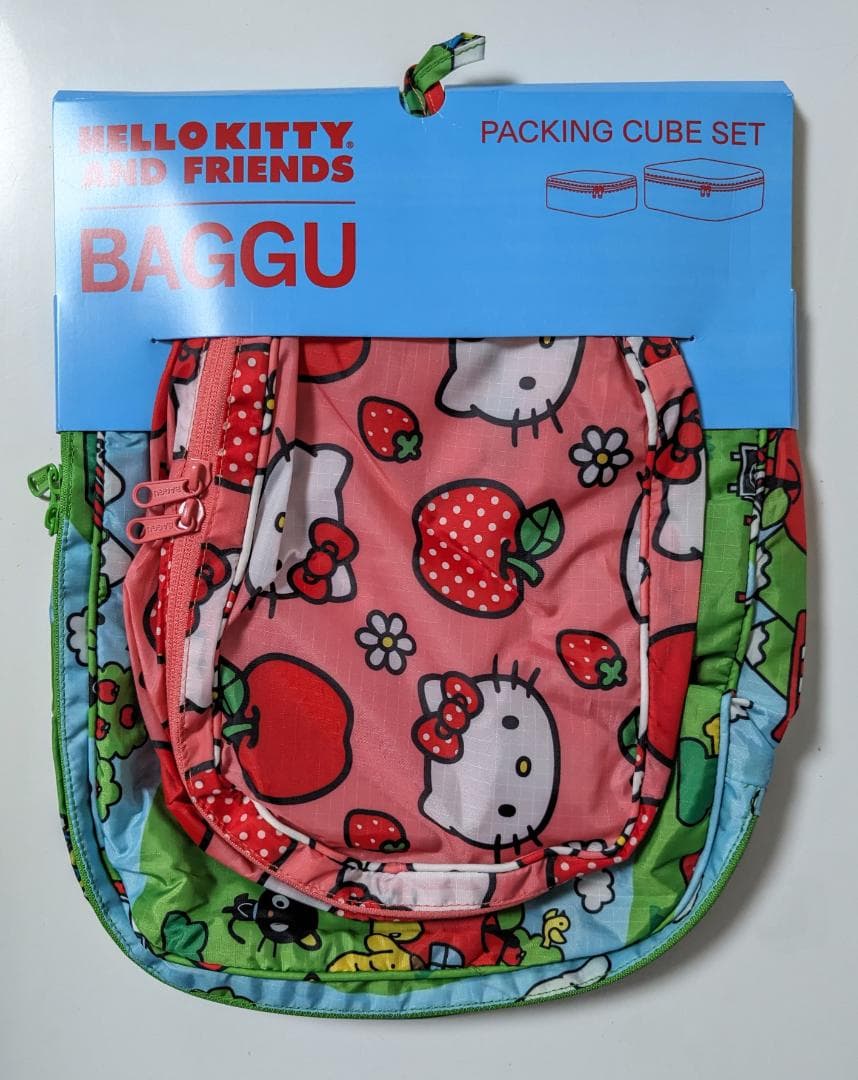 \"BAGGU\" ハローキティ＆フレンズ　パッキング キューブ セット　新品