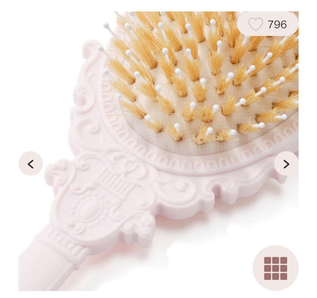 フランフラン　PRINCESS DAYS ミラー＆ヘアブラシセット