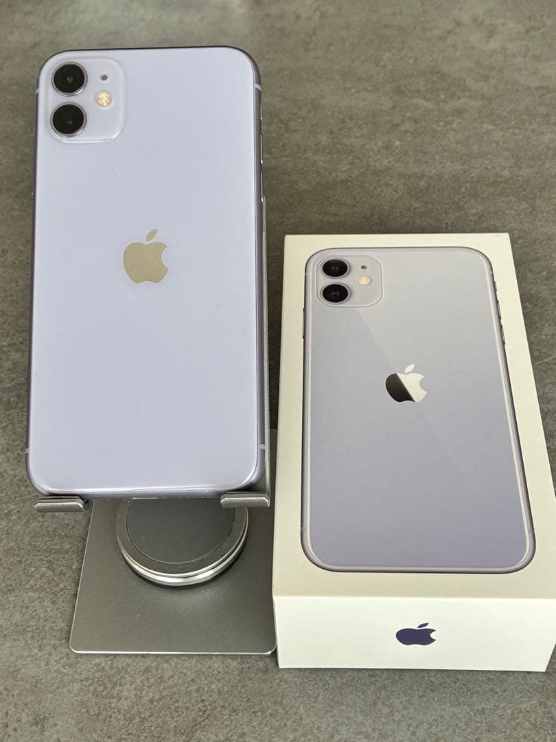 Apple iPhone 11 パープル 128GB 本体 元箱付き