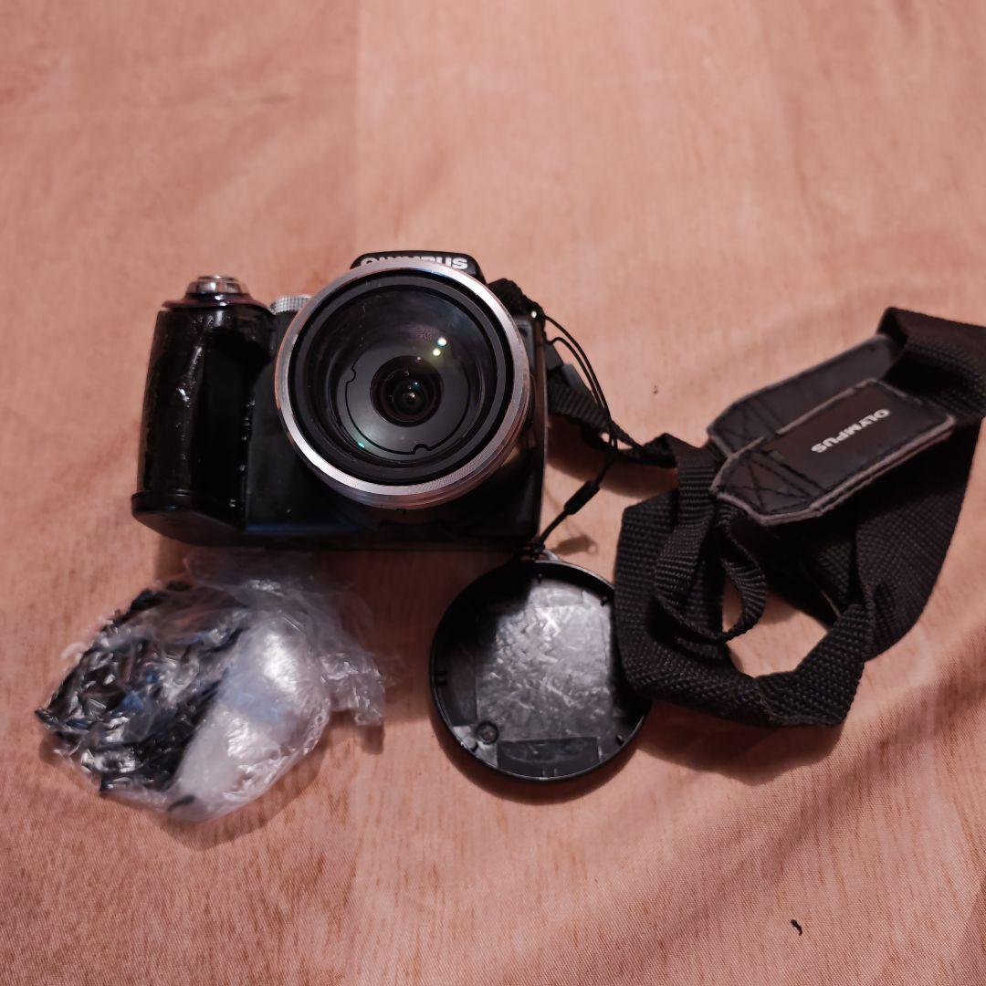 ジャンク品 OLYMPUS デジタルカメラ コンパクト ブラック
