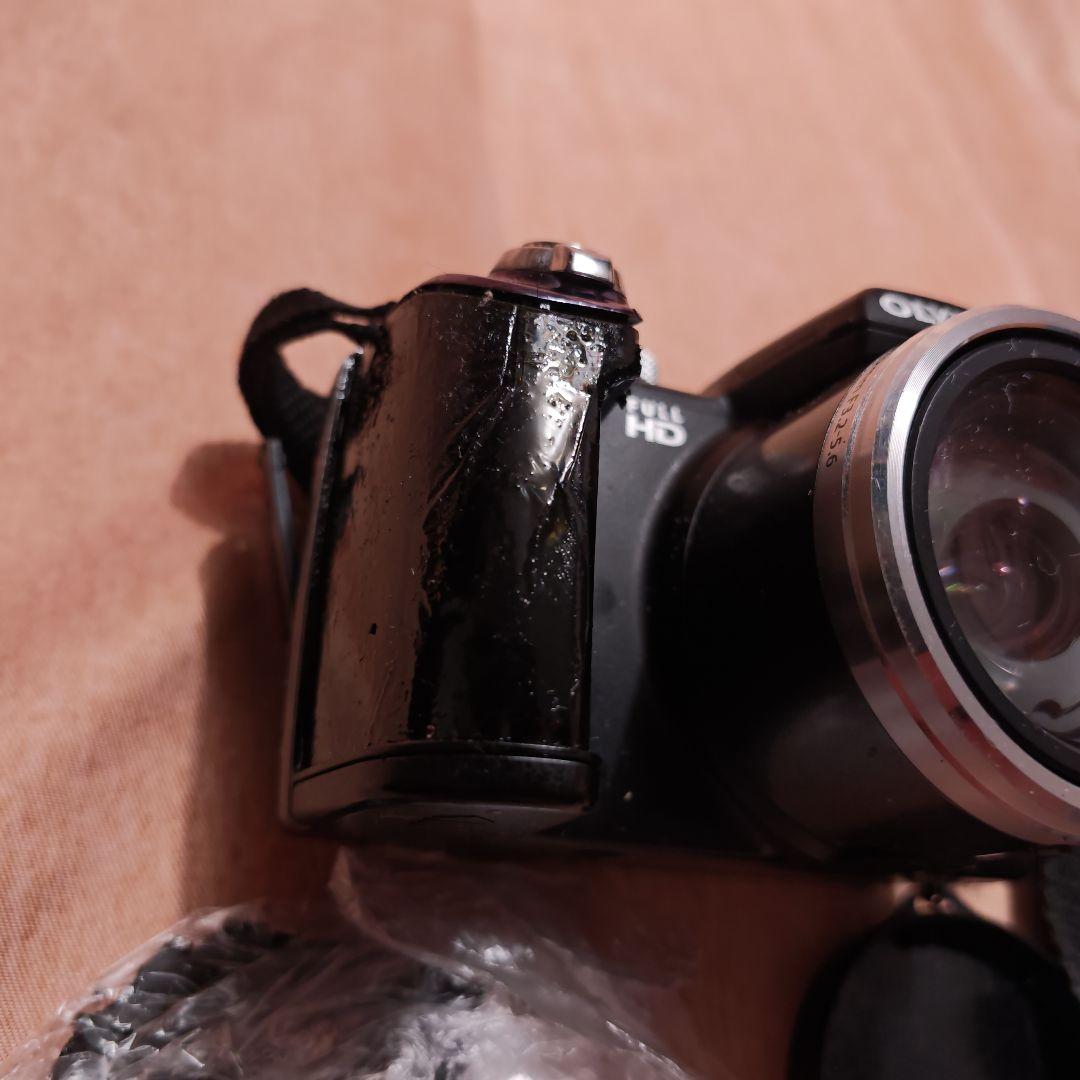 ジャンク品 OLYMPUS デジタルカメラ コンパクト ブラック