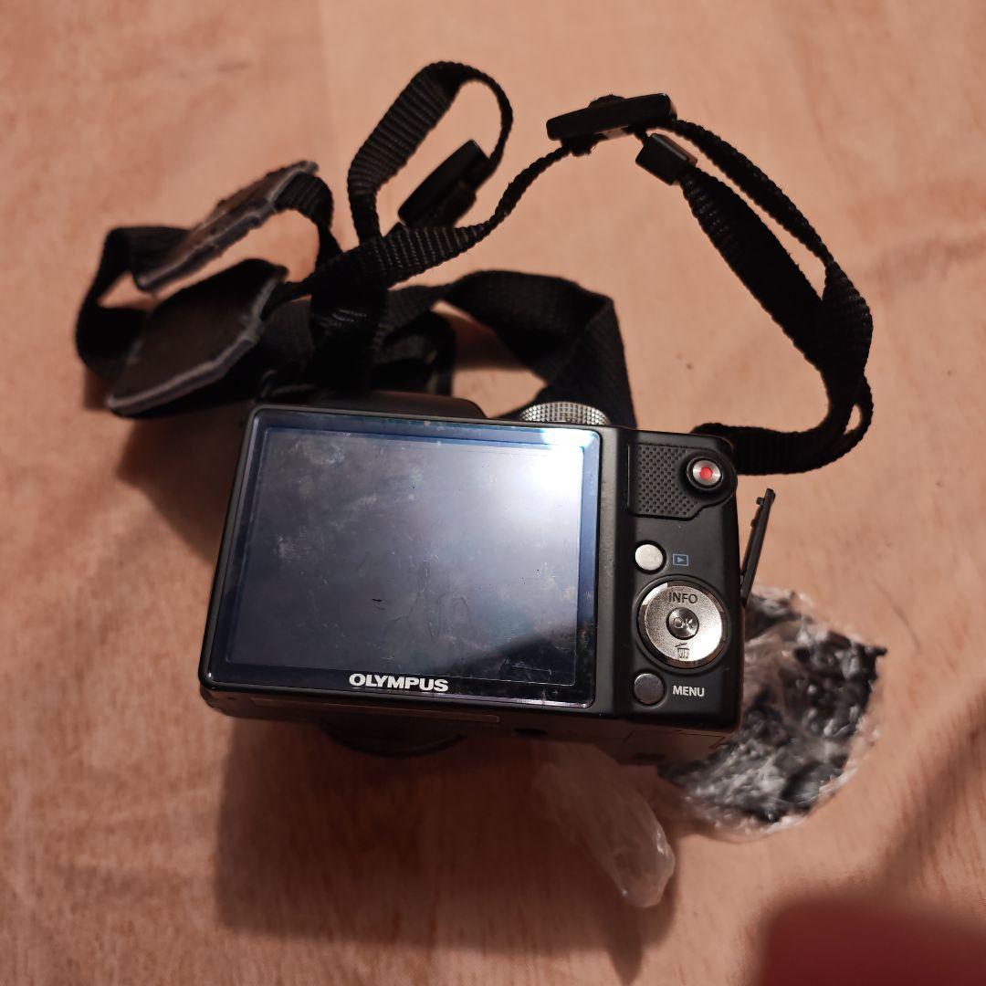 ジャンク品 OLYMPUS デジタルカメラ コンパクト ブラック