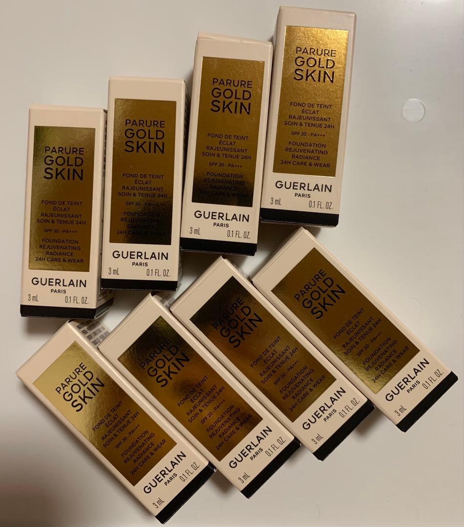フランス製ゲランGUERLAIN PARURE GOLD SKIN 3mlx11