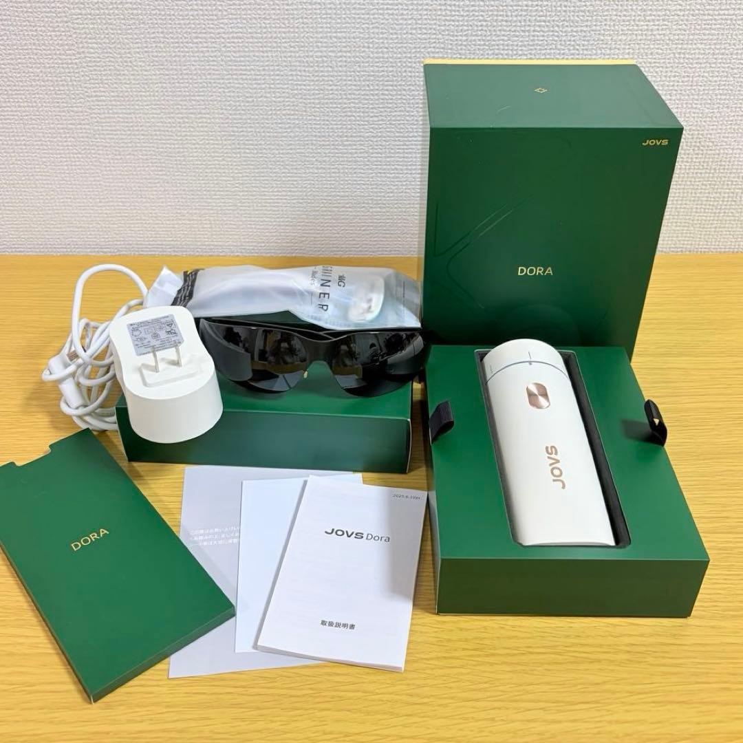 JOVS 家庭用脱毛器 「Dora」 ホワイトカラー