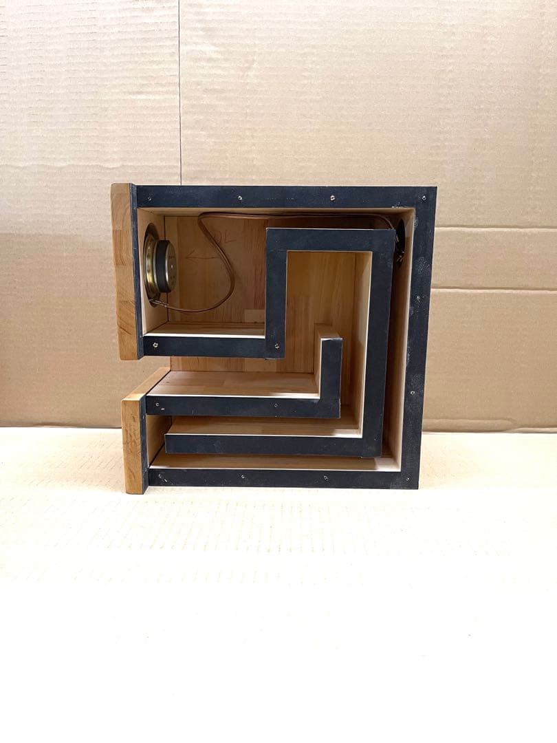 スパイラルロードホーン　自作スピーカー