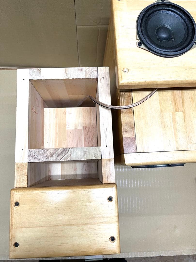 スパイラルロードホーン　自作スピーカー