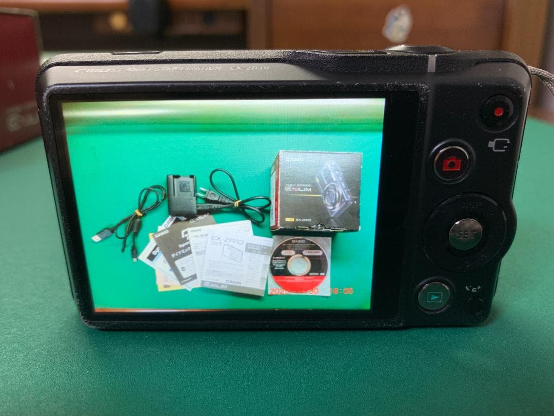 【動作確認済】CASIO EXILIM EX-ZR10 コンパクトデジタルカメラ
