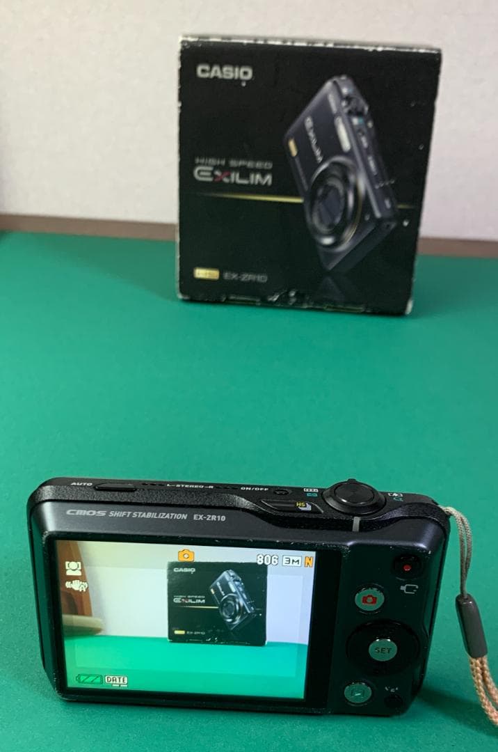 【動作確認済】CASIO EXILIM EX-ZR10 コンパクトデジタルカメラ