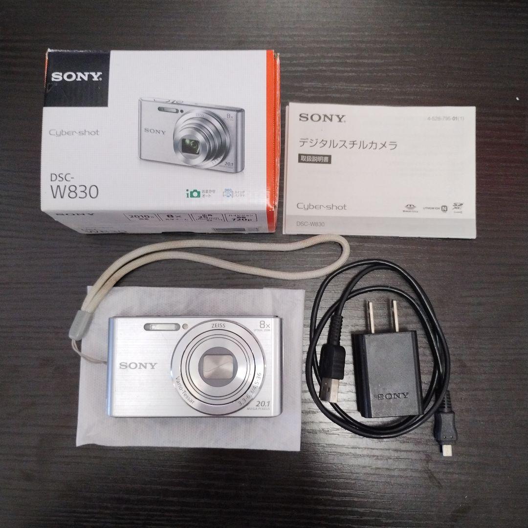 【ジャンク】SONY DSC-W830 コンパクトデジタルカメラ