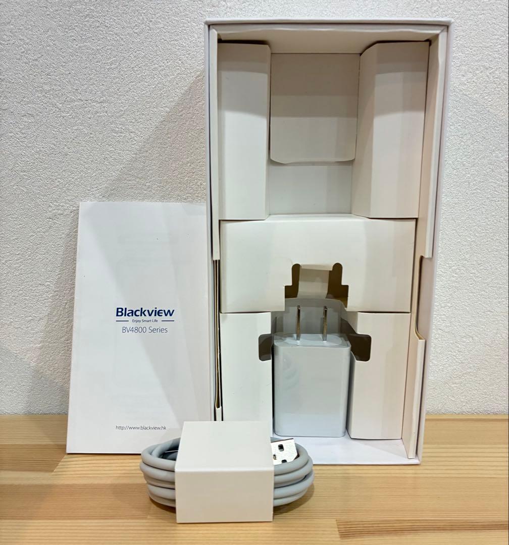 Blackview BV4800 128GB 箱・充電器・フィルム付き スマホ