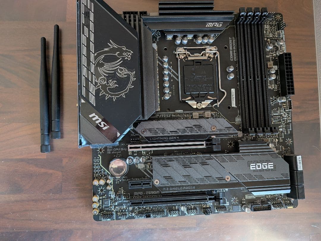 MSI MPG Z590 GAMING EDGE WIFI マザーボード