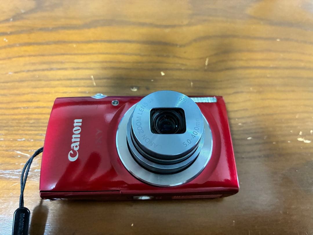 完動美品 キヤノン Canon IXY 160 レッド 動作確認済み