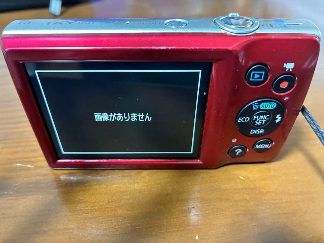 完動美品 キヤノン Canon IXY 160 レッド 動作確認済み