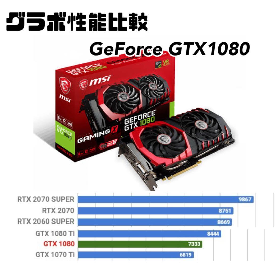 【ゲーミングPC】i7-4770 GTX1080 HDD1TB メモリ16GB
