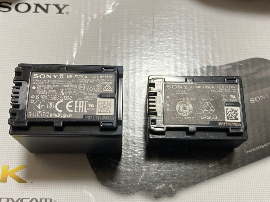 SONY 4K ハンディカム FDR-AX60