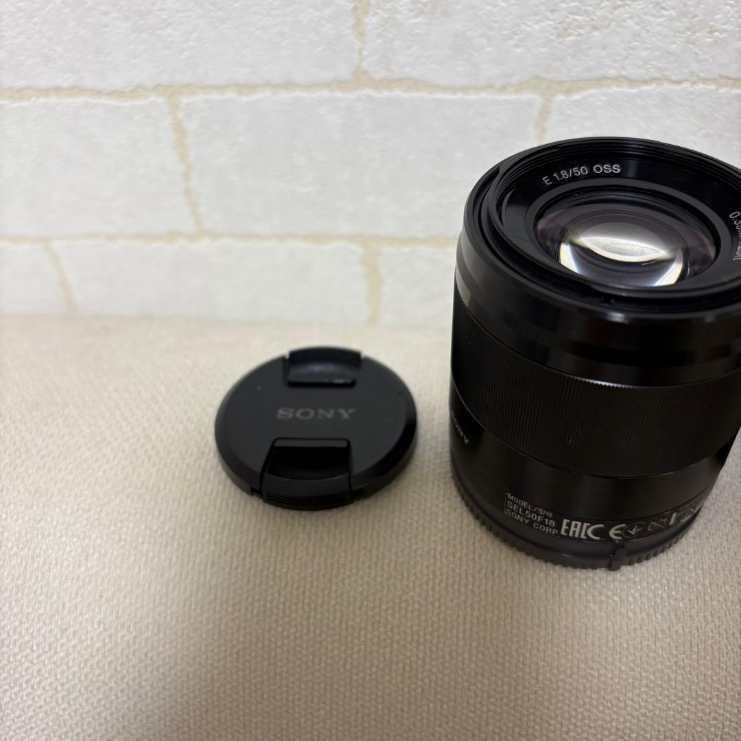 Sony E 50mm F1.8 OSS レンズ　SEL50F18 単焦点レンズ